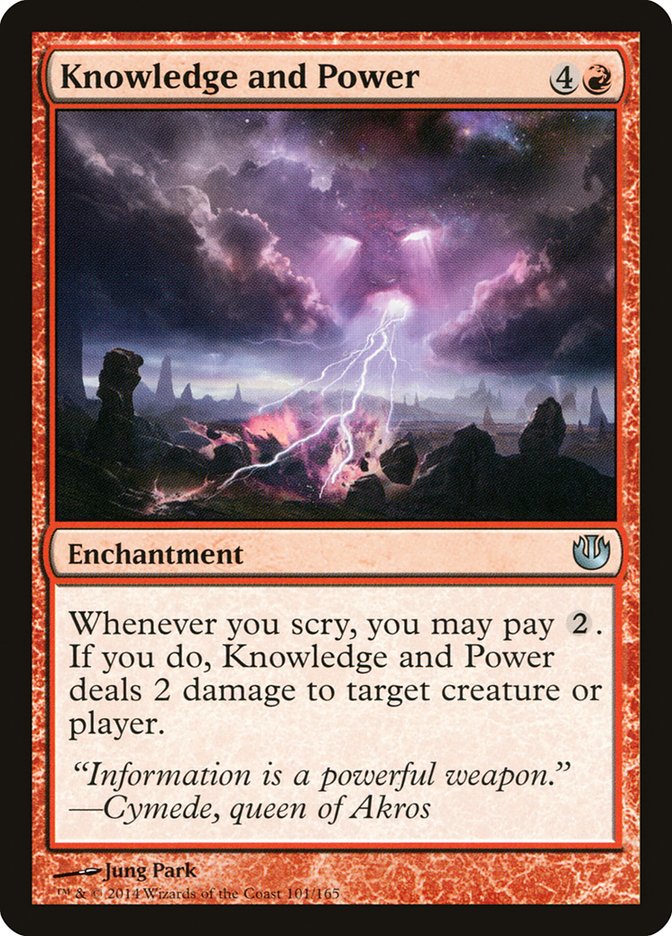 Knowledge and Power [Journey into Nyx] | Boutique FDB TCG