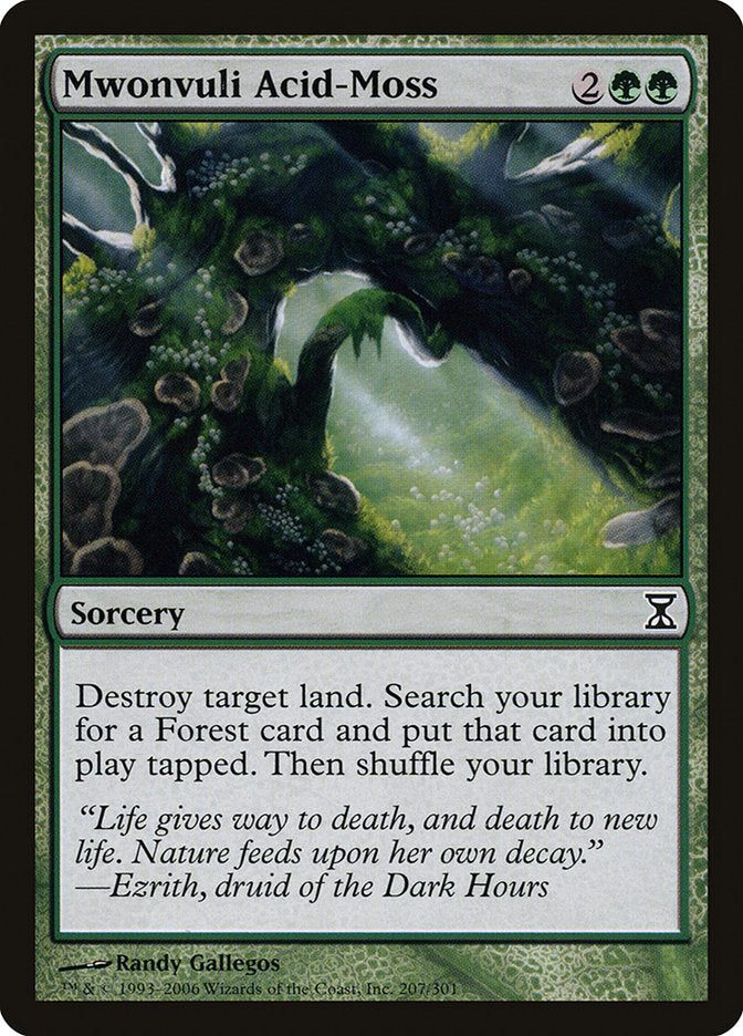 Mwonvuli Acid-Moss [Time Spiral] | Boutique FDB TCG