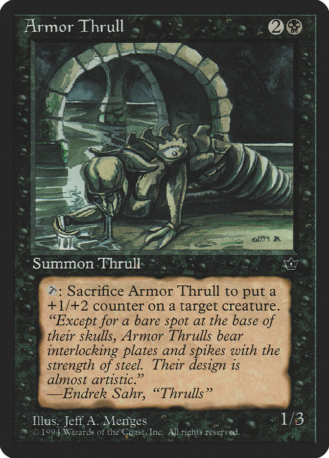 Armor Thrull (Jeff A. Menges) [Fallen Empires] | Boutique FDB TCG
