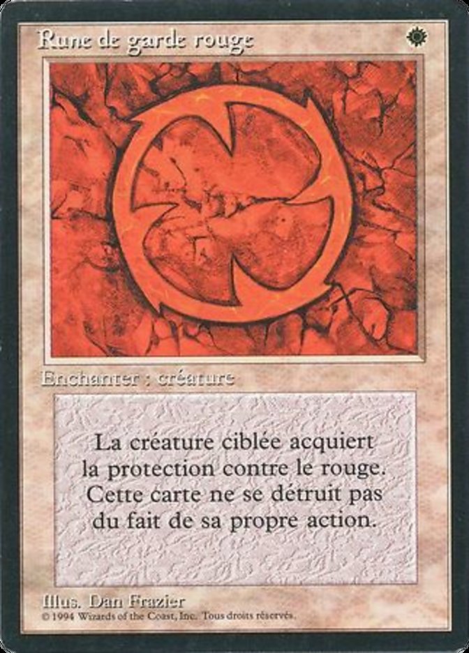 Red Ward [Foreign Black Border] | Boutique FDB TCG