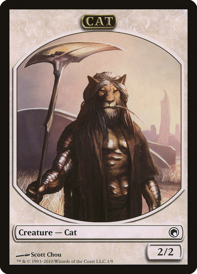 Cat Token [Scars of Mirrodin Tokens] | Boutique FDB TCG