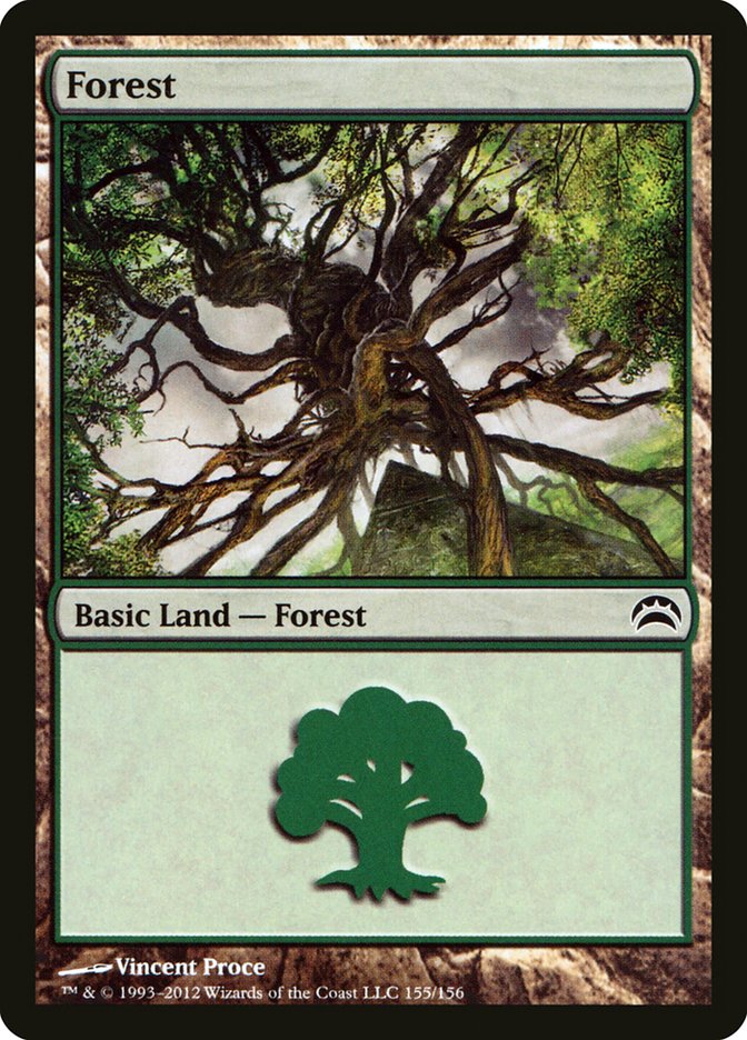 Forest (155) [Planechase 2012] | Boutique FDB TCG