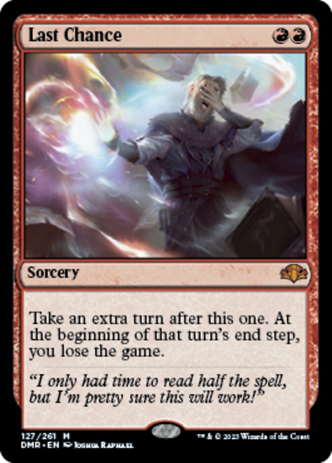 Last Chance [Dominaria Remastered] | Boutique FDB TCG