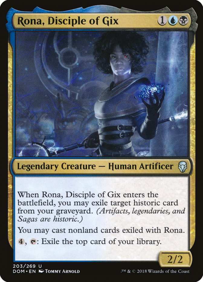 Rona, Disciple of Gix [Dominaria] | Boutique FDB TCG