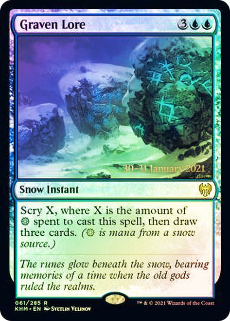 Graven Lore [Kaldheim Prerelease Promos] | Boutique FDB TCG