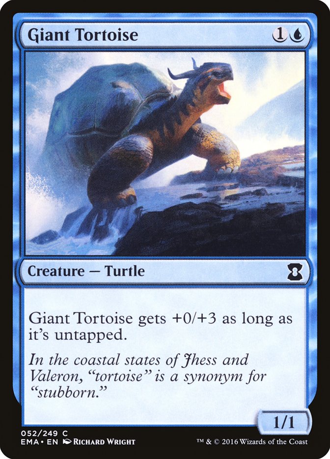 Giant Tortoise [Eternal Masters] | Boutique FDB TCG