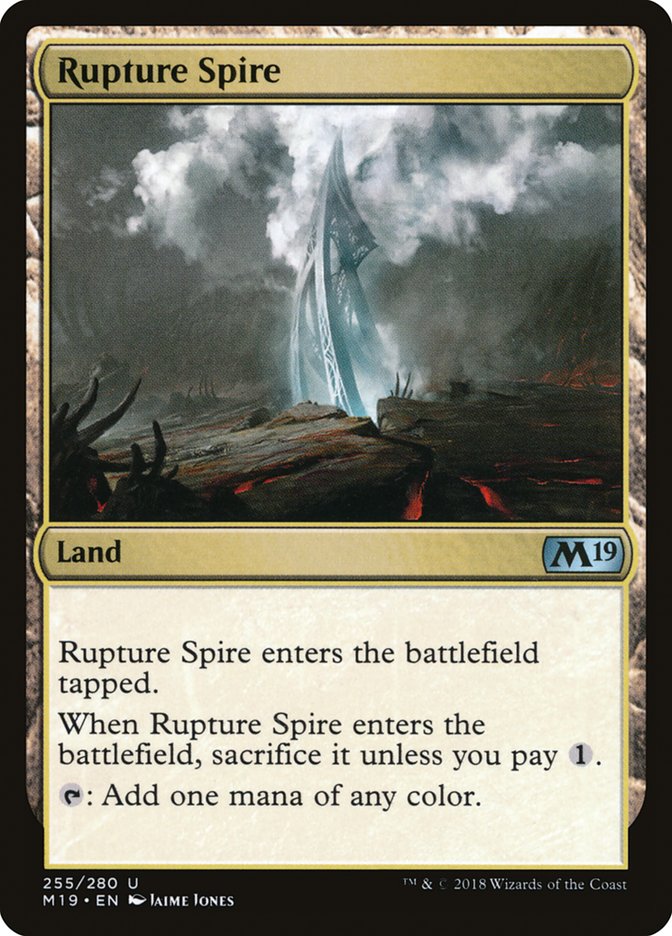 Rupture Spire [Core Set 2019] | Boutique FDB TCG