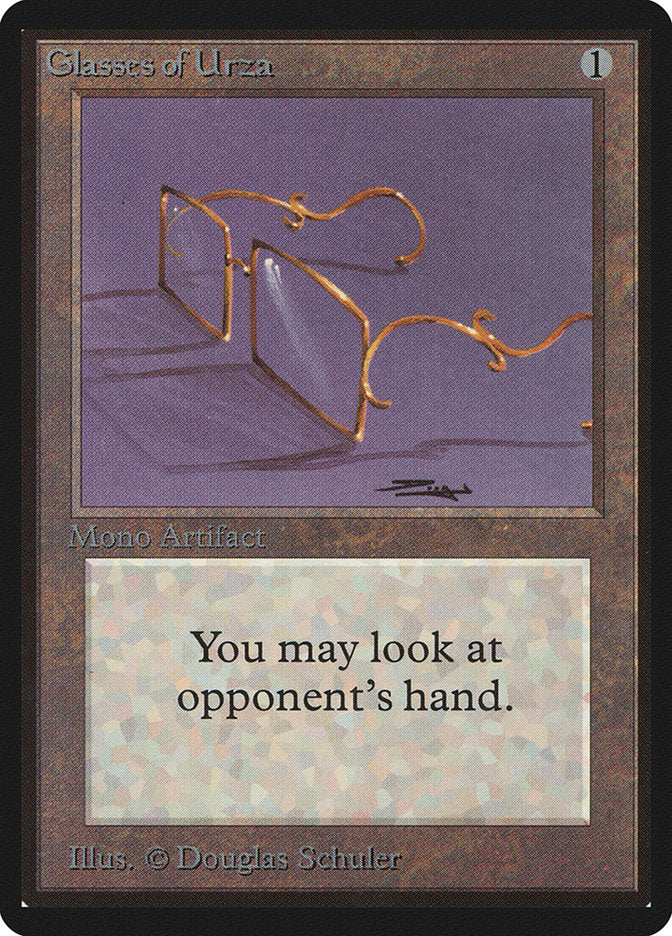 Glasses of Urza [Beta Edition] | Boutique FDB TCG