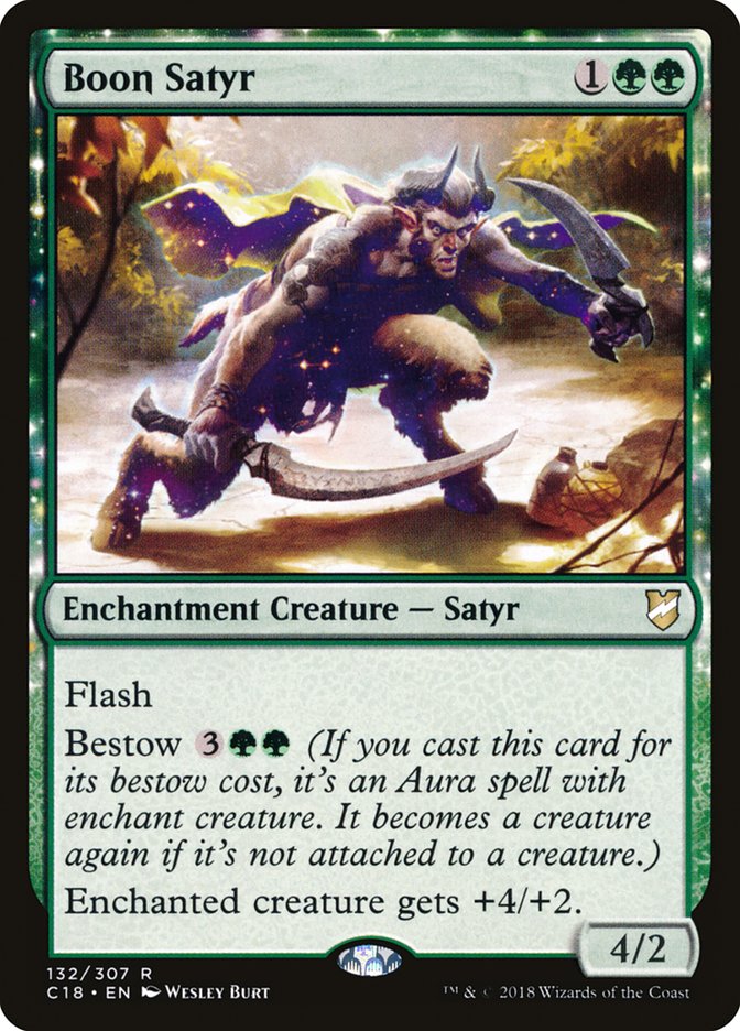 Boon Satyr [Commander 2018] | Boutique FDB TCG