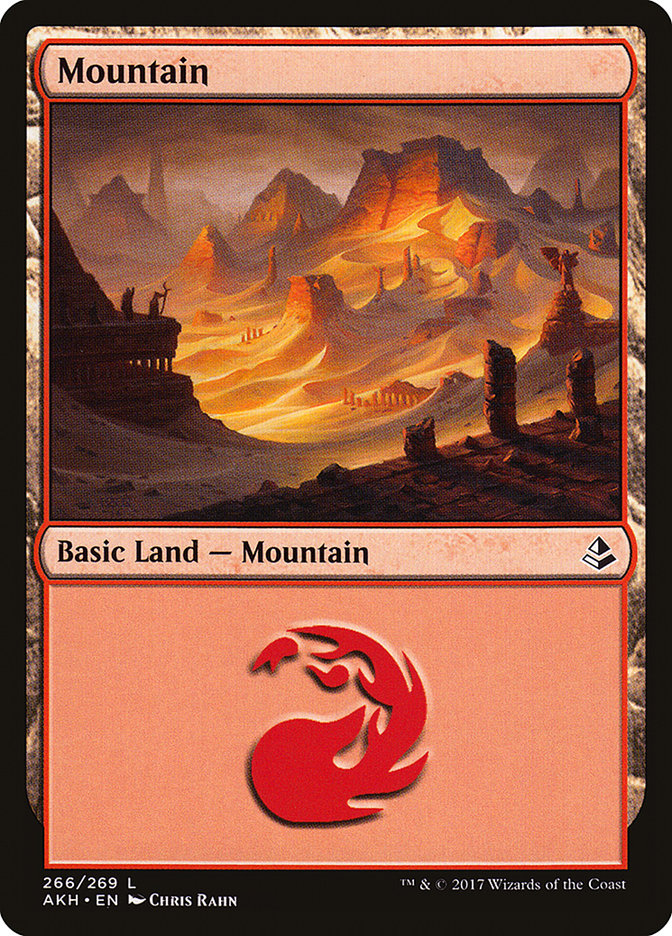 Mountain (266) [Amonkhet] | Boutique FDB TCG