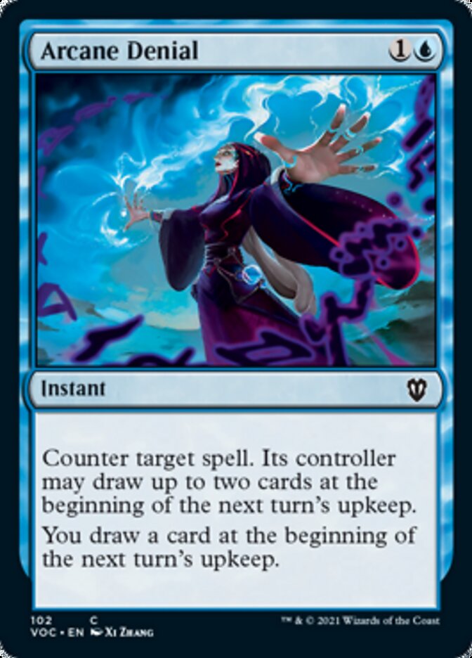 Arcane Denial [Innistrad: Crimson Vow Commander] | Boutique FDB TCG