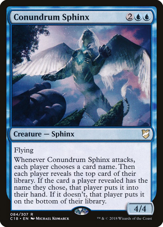 Conundrum Sphinx [Commander 2018] | Boutique FDB TCG