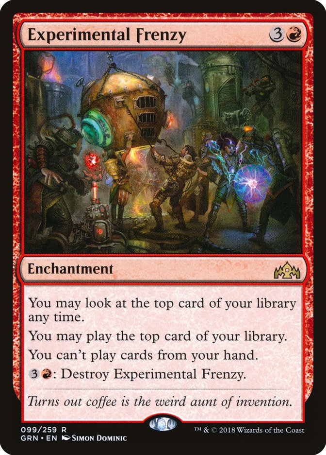 Experimental Frenzy [Guilds of Ravnica] | Boutique FDB TCG
