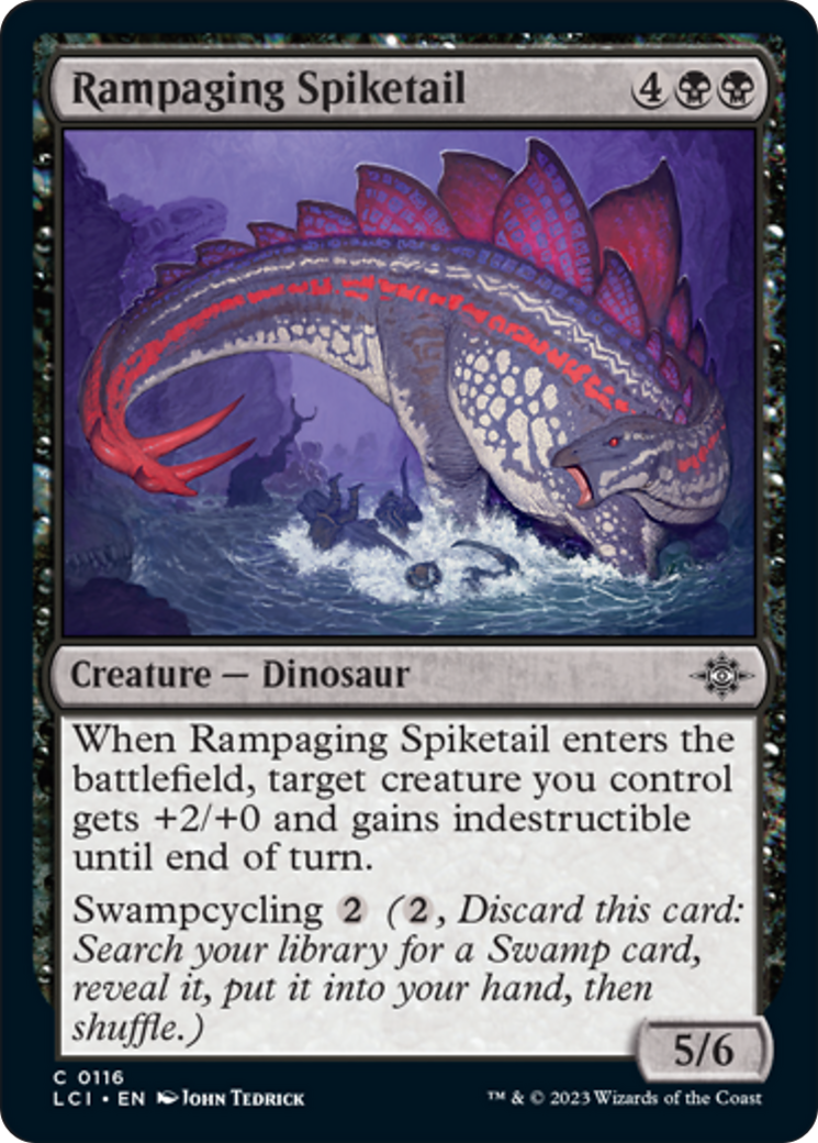 Rampaging Spiketail [The Lost Caverns of Ixalan] | Boutique FDB TCG