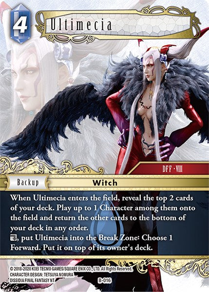 Ultimecia [Boss Deck: Chaos] | Boutique FDB TCG