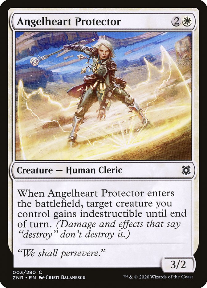 Angelheart Protector [Zendikar Rising] | Boutique FDB TCG