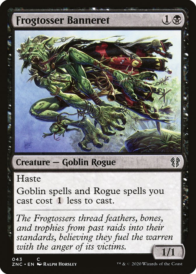 Frogtosser Banneret [Zendikar Rising Commander] | Boutique FDB TCG