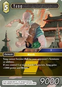 Yang [Opus V Promo Cards] | Boutique FDB TCG