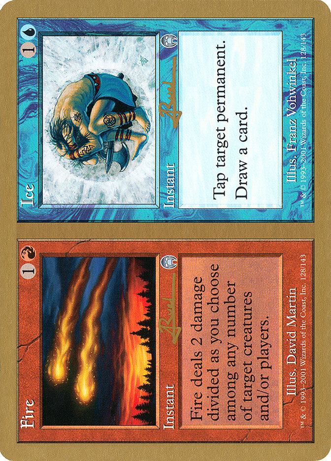 Fire // Ice (Antoine Ruel) [World Championship Decks 2001] | Boutique FDB TCG