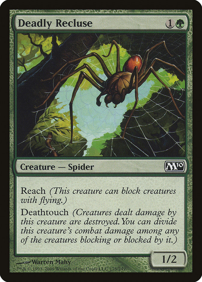 Deadly Recluse [Magic 2010] | Boutique FDB TCG