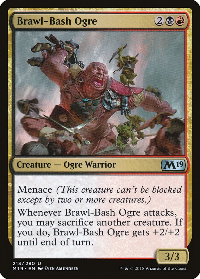 Brawl-Bash Ogre [Core Set 2019] | Boutique FDB TCG