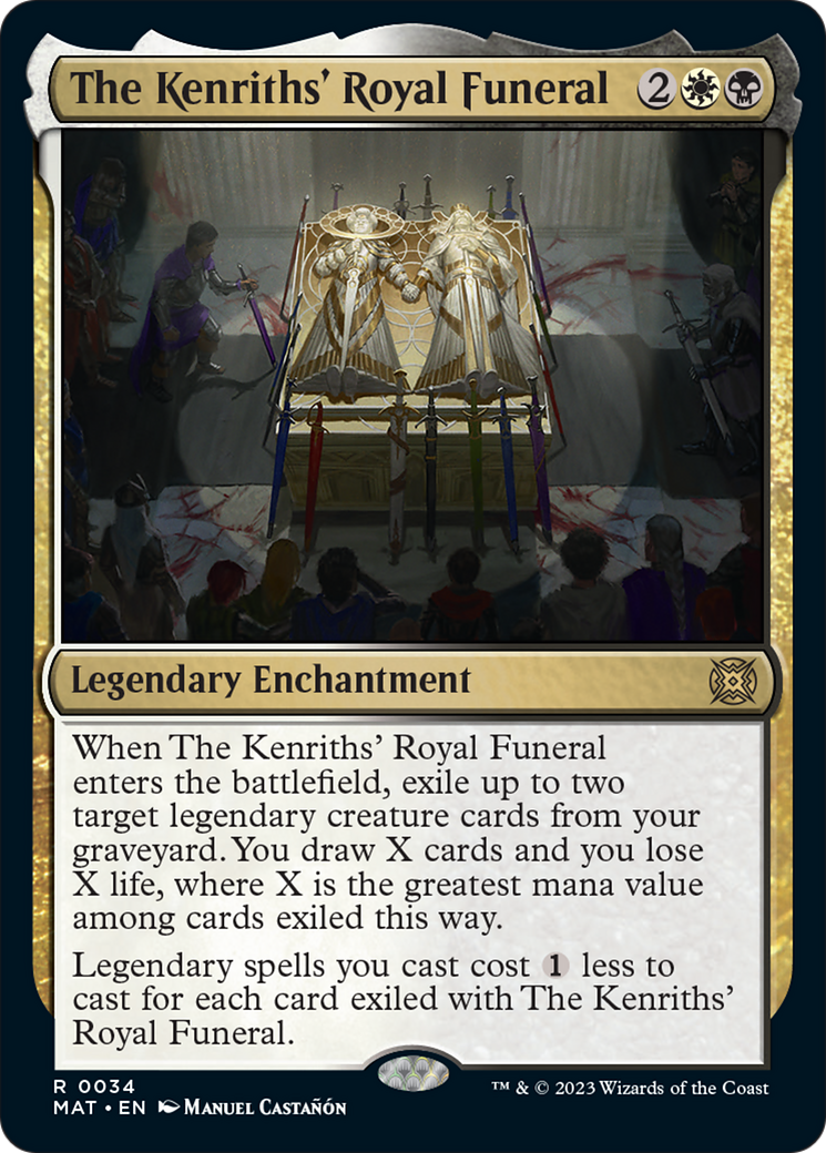 The Kenriths' Royal Funeral [March of the Machine: The Aftermath] | Boutique FDB TCG