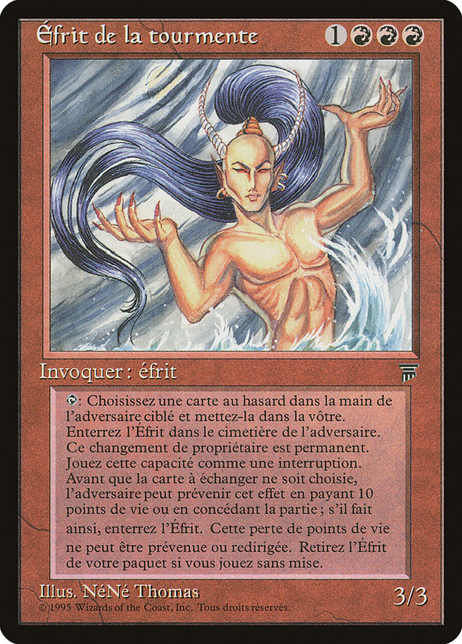 Tempest Efreet (French) - "Efrit de la tourmente" [Renaissance] | Boutique FDB TCG