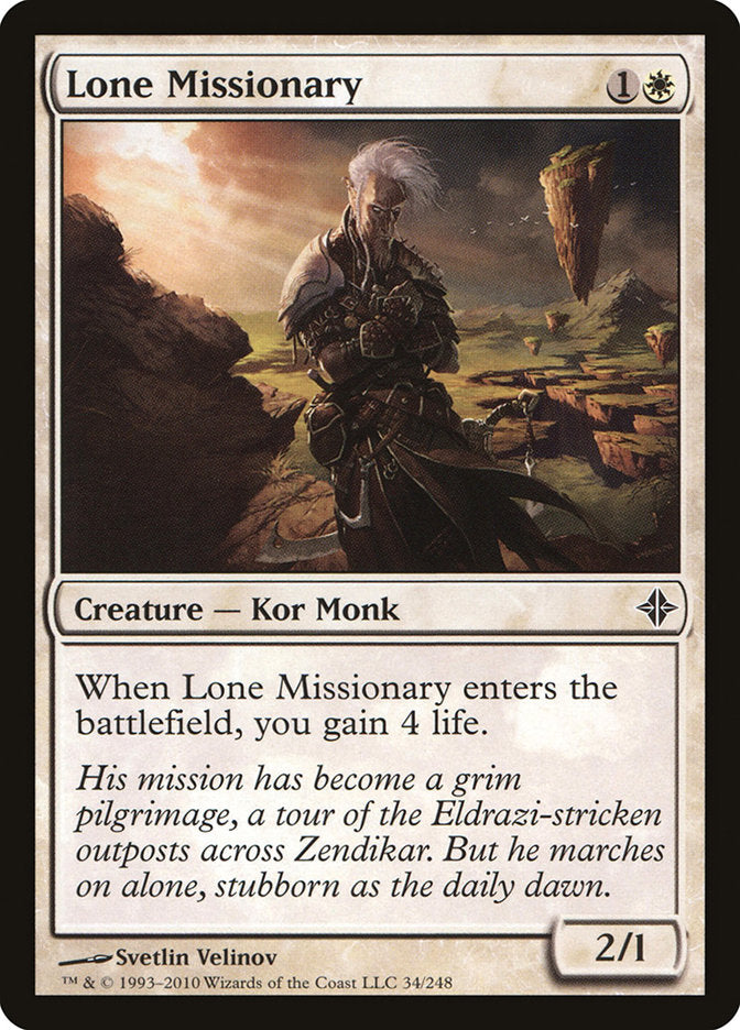 Lone Missionary [Rise of the Eldrazi] | Boutique FDB TCG