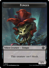 Gnome // Fungus Double-Sided Token [The Lost Caverns of Ixalan Tokens] | Boutique FDB TCG