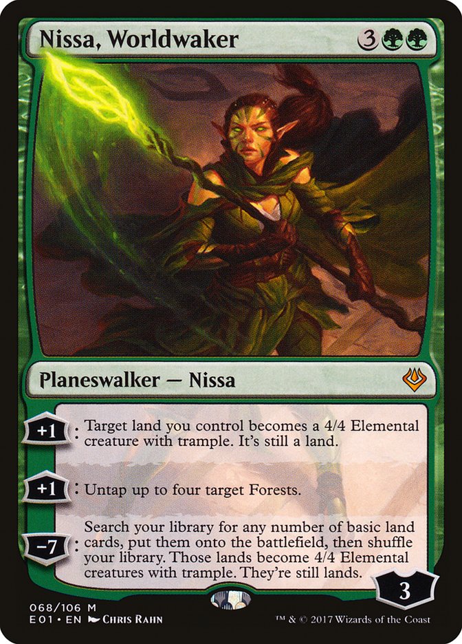 Nissa, Worldwaker [Archenemy: Nicol Bolas] | Boutique FDB TCG