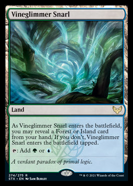 Vineglimmer Snarl [Strixhaven: School of Mages] | Boutique FDB TCG