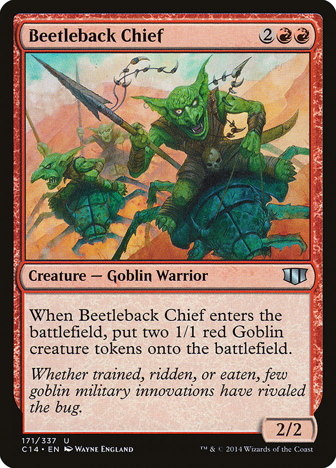 Beetleback Chief [Commander 2014] | Boutique FDB TCG