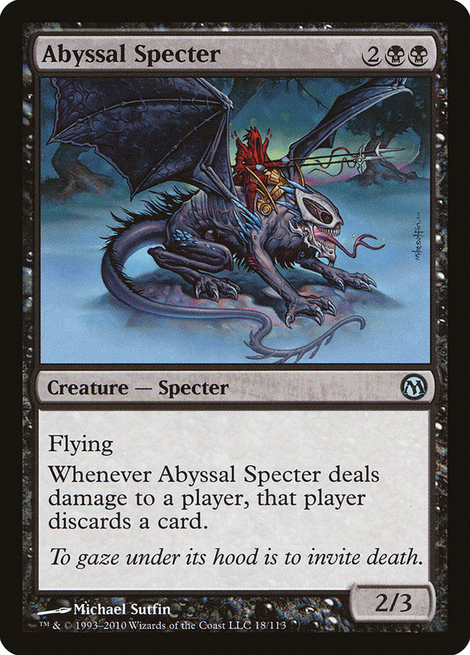 Abyssal Specter [Duels of the Planeswalkers] | Boutique FDB TCG