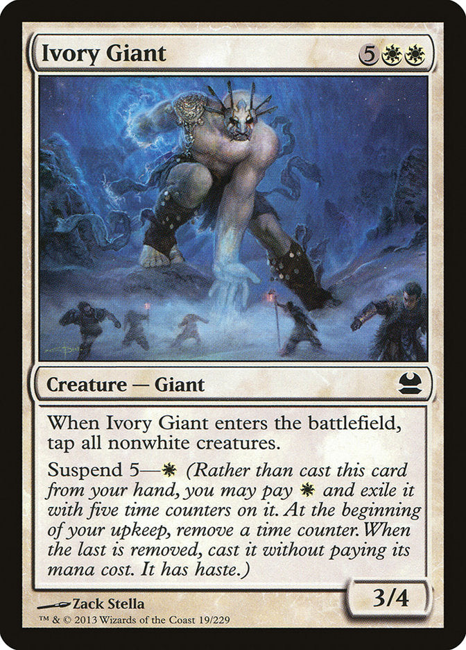 Ivory Giant [Modern Masters] | Boutique FDB TCG