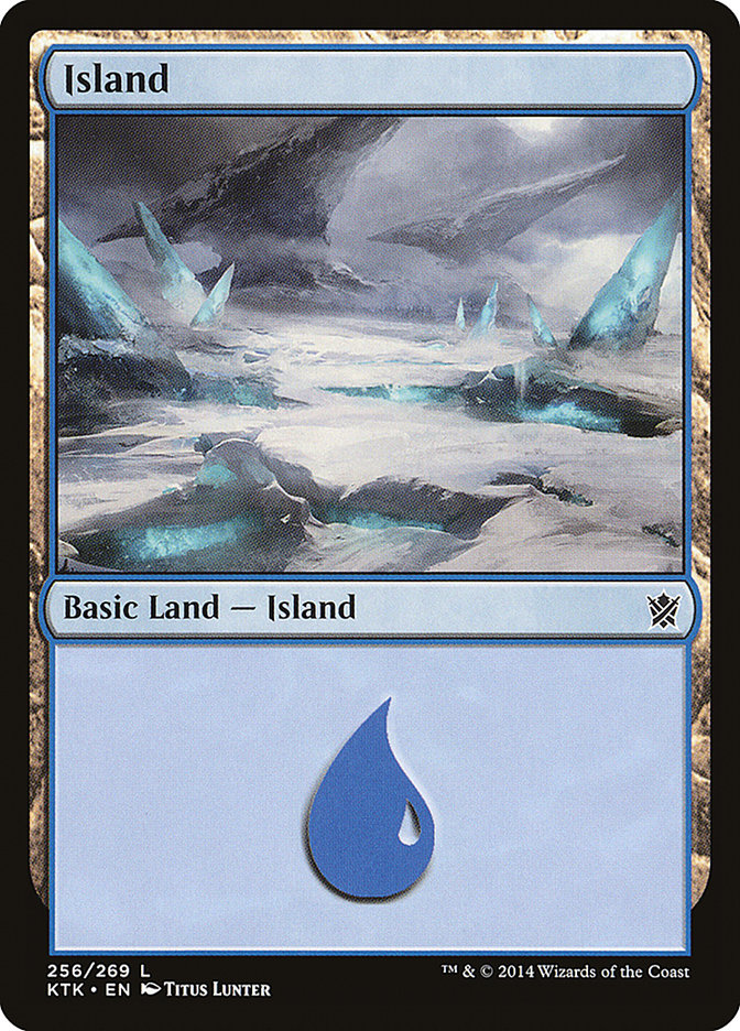 Island (256) [Khans of Tarkir] | Boutique FDB TCG