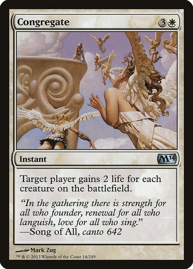 Congregate [Magic 2014] | Boutique FDB TCG