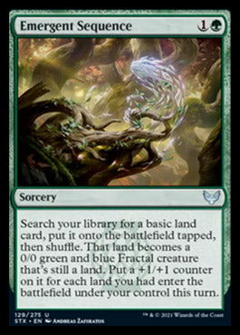 Emergent Sequence [Strixhaven: School of Mages] | Boutique FDB TCG