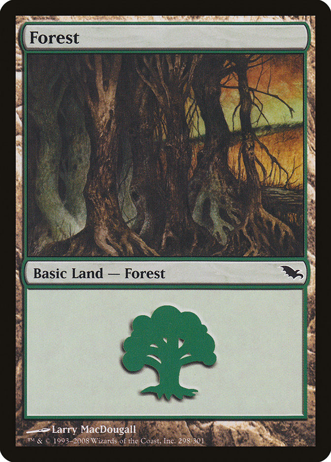 Forest (298) [Shadowmoor] | Boutique FDB TCG