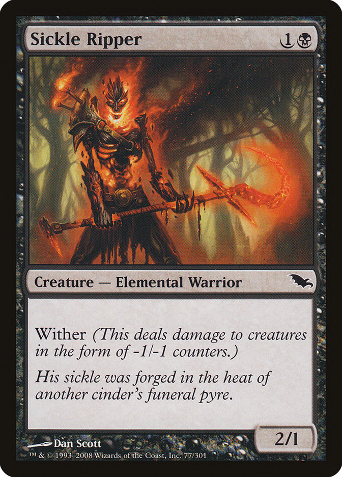 Sickle Ripper [Shadowmoor] | Boutique FDB TCG