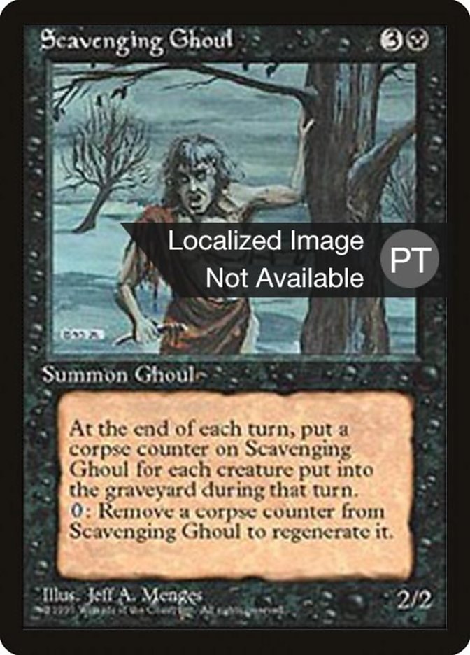 Scavenging Ghoul [Fourth Edition (Foreign Black Border)] | Boutique FDB TCG