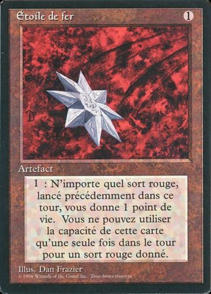 Iron Star [Foreign Black Border] | Boutique FDB TCG