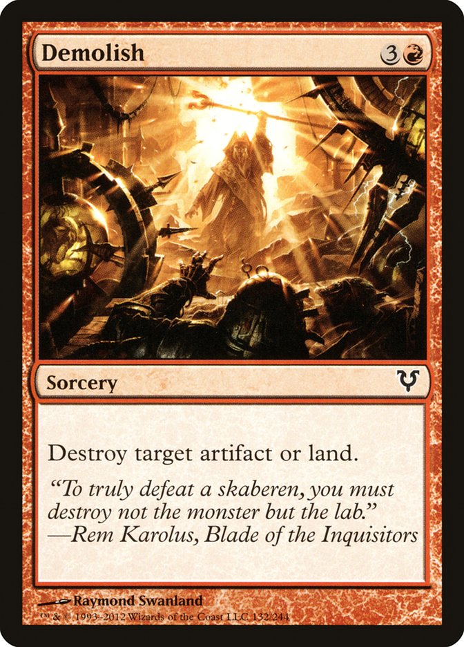 Demolish [Avacyn Restored] | Boutique FDB TCG