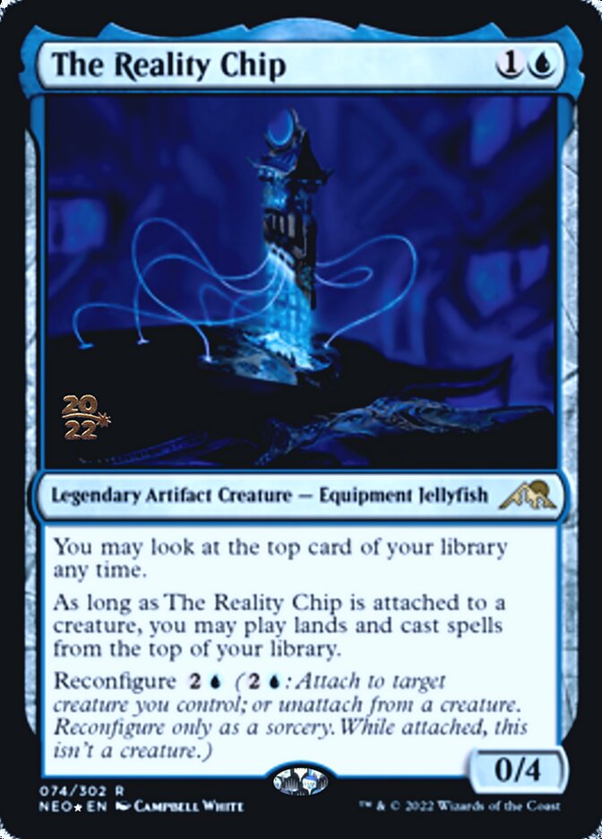 The Reality Chip [Kamigawa: Neon Dynasty Prerelease Promos] | Boutique FDB TCG