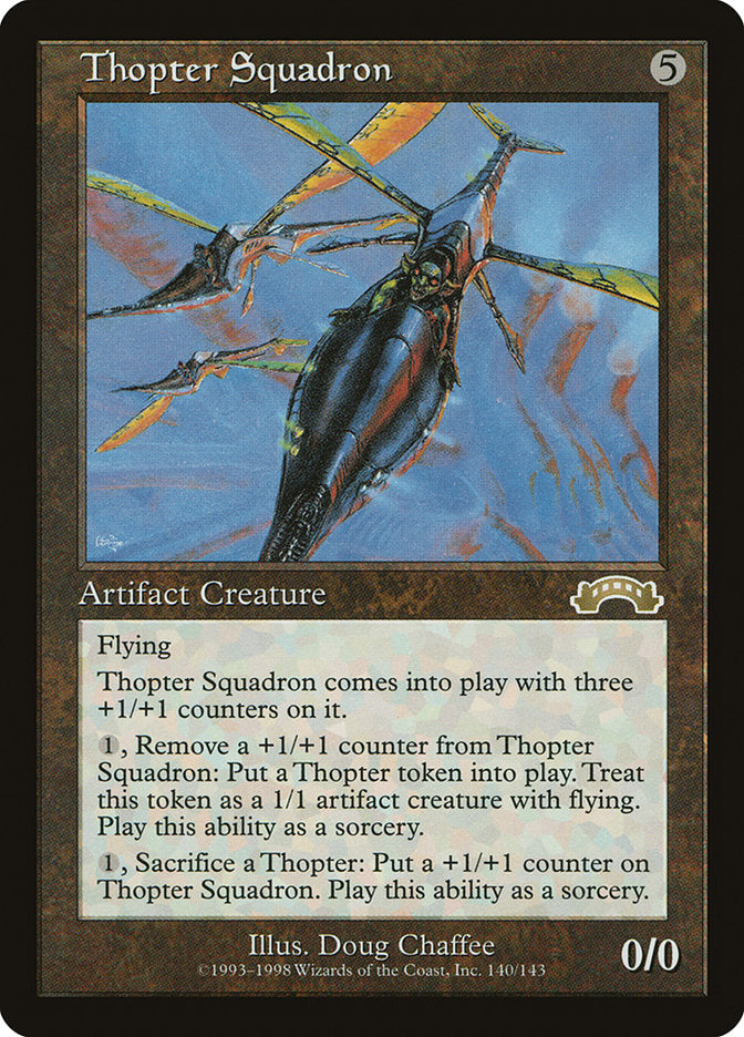 Thopter Squadron [Exodus] | Boutique FDB TCG