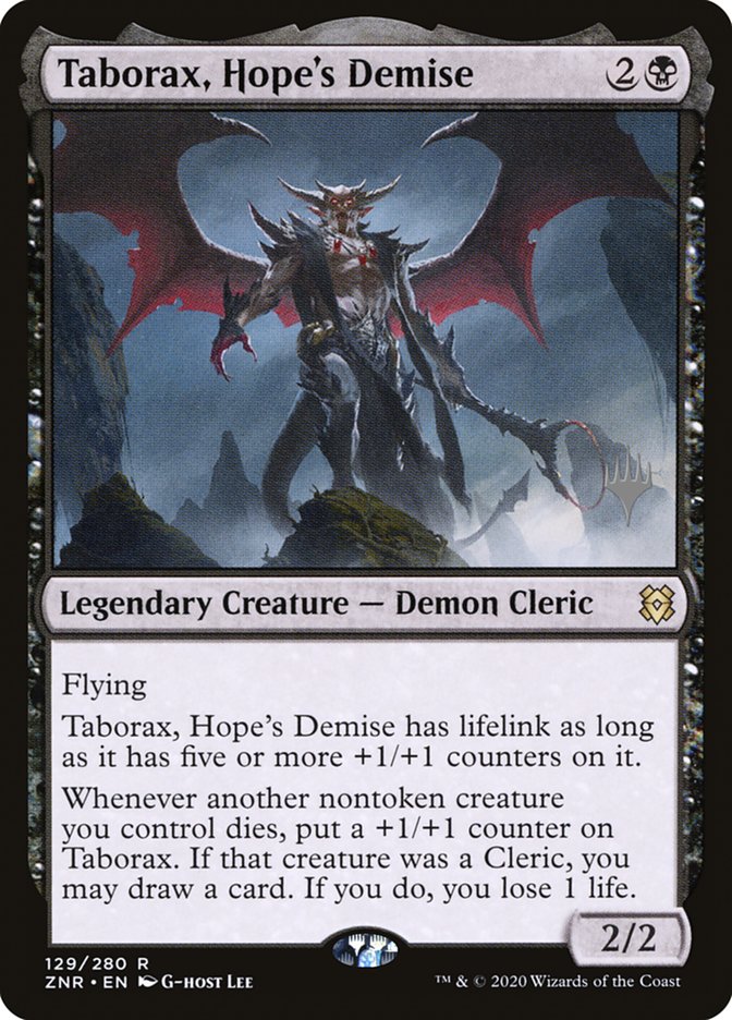 Taborax, Hope's Demise (Promo Pack) [Zendikar Rising Promos] | Boutique FDB TCG