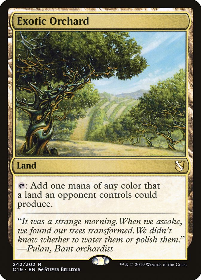 Exotic Orchard [Commander 2019] | Boutique FDB TCG