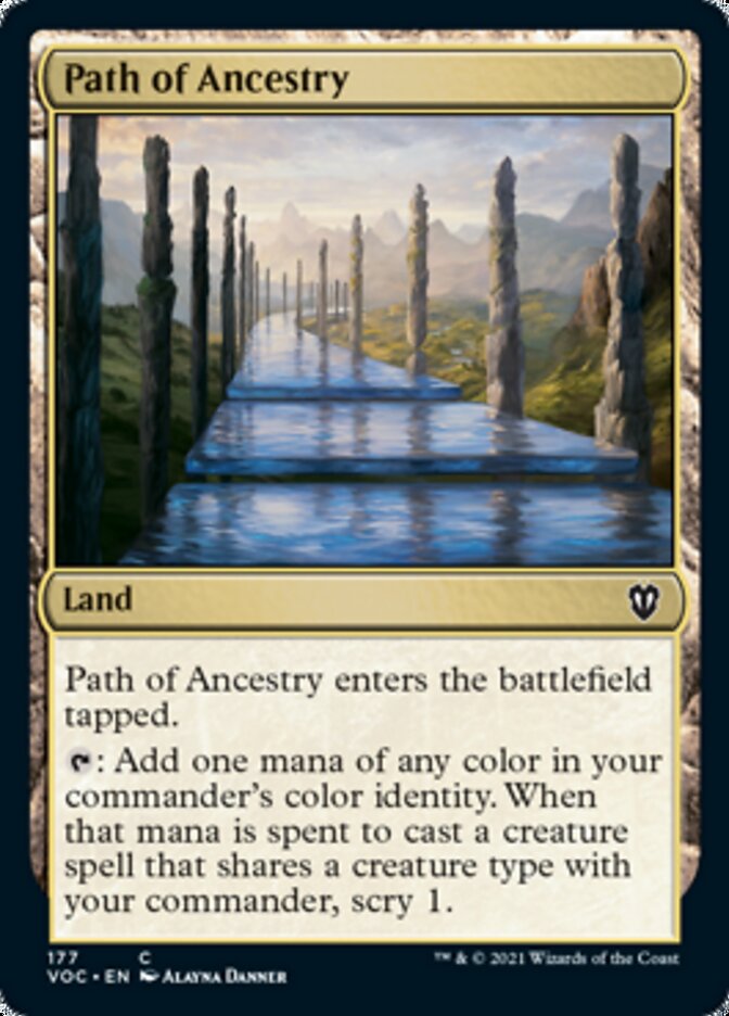 Path of Ancestry [Innistrad: Crimson Vow Commander] | Boutique FDB TCG