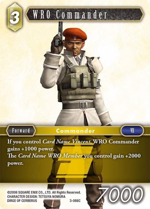 WRO Commander [Opus III] | Boutique FDB TCG