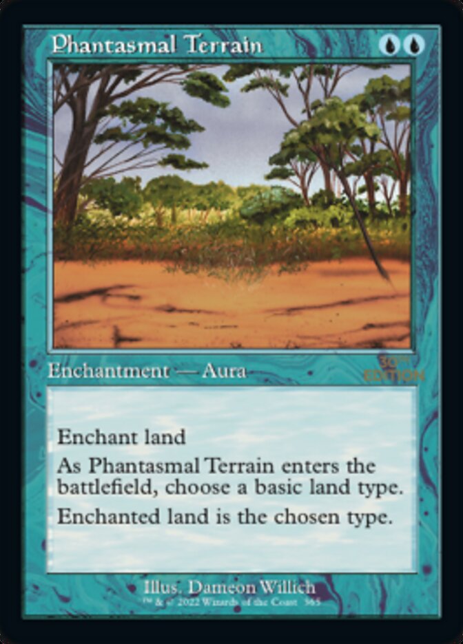 Phantasmal Terrain (Retro) [30th Anniversary Edition] | Boutique FDB TCG