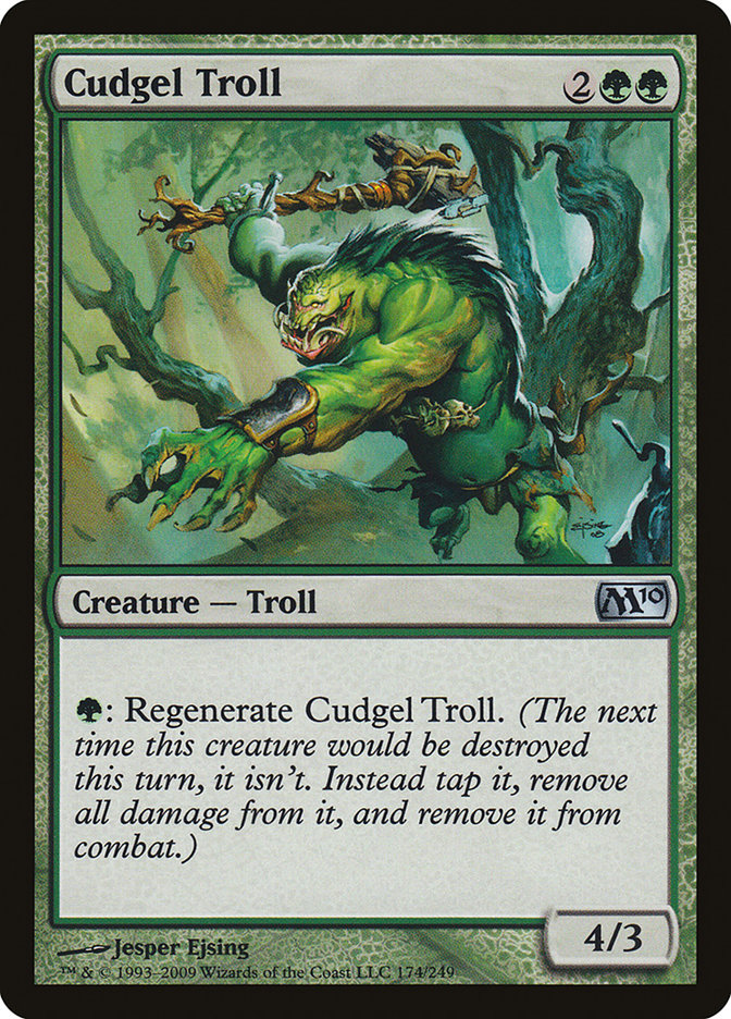 Cudgel Troll [Magic 2010] | Boutique FDB TCG